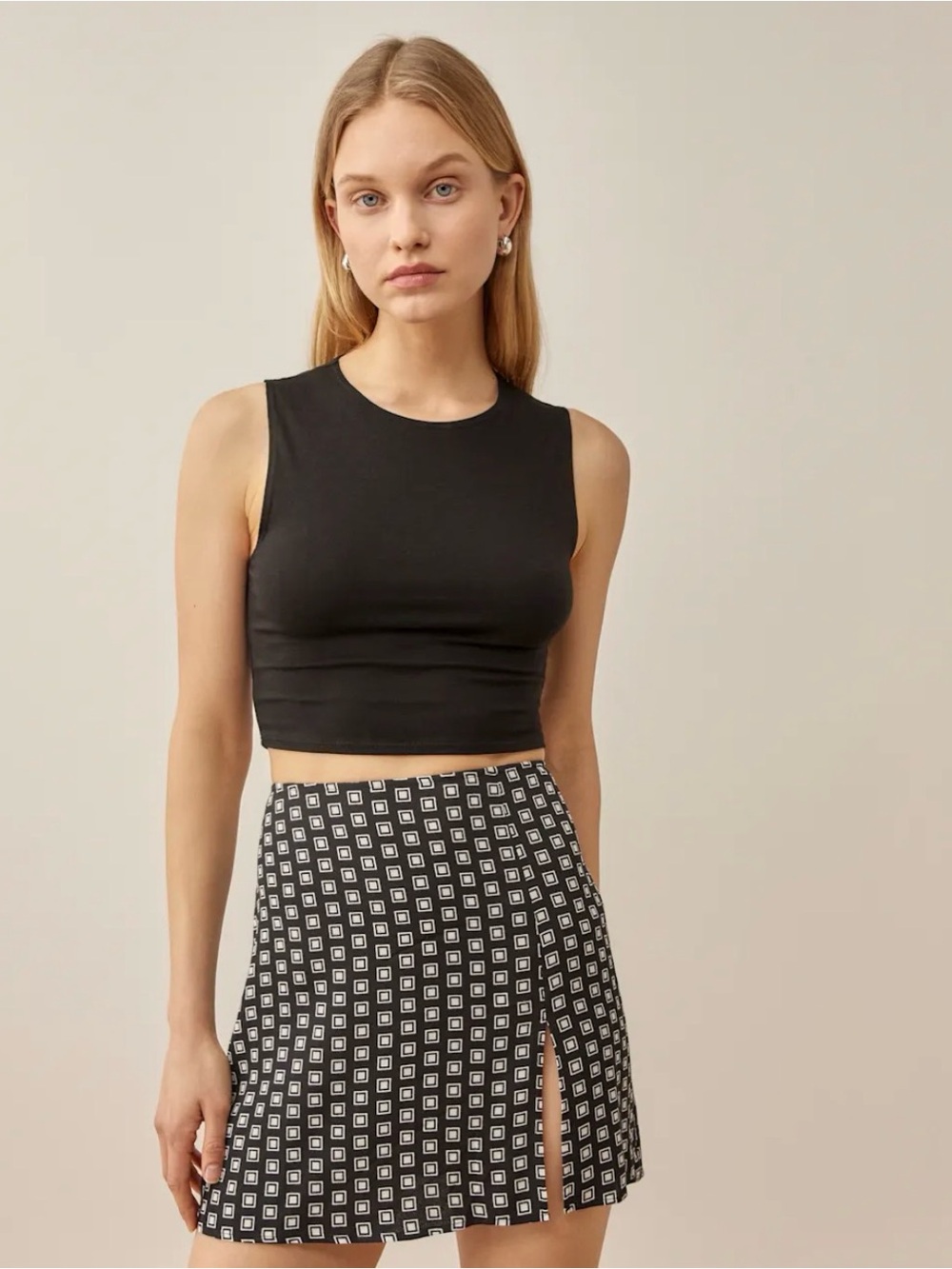 Reformation Margot Skirt Giotto - Size 8